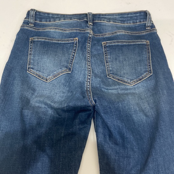 CELLO DISTRESSED DESTROYED RIPPED KNEES HIGH WAIST BLUE JEANS SZ 9 / 29 - Picture 14 of 14